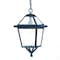 Homeroots 14 x 7.75 x 7.75 in. Bay Street 1-Light Matte Black Hanging Light 398018 - alternate 1